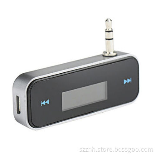 Bluetooth FM Transmitter for iPhone, with Touch Key Design, Backlight Display for Easy ReadNew